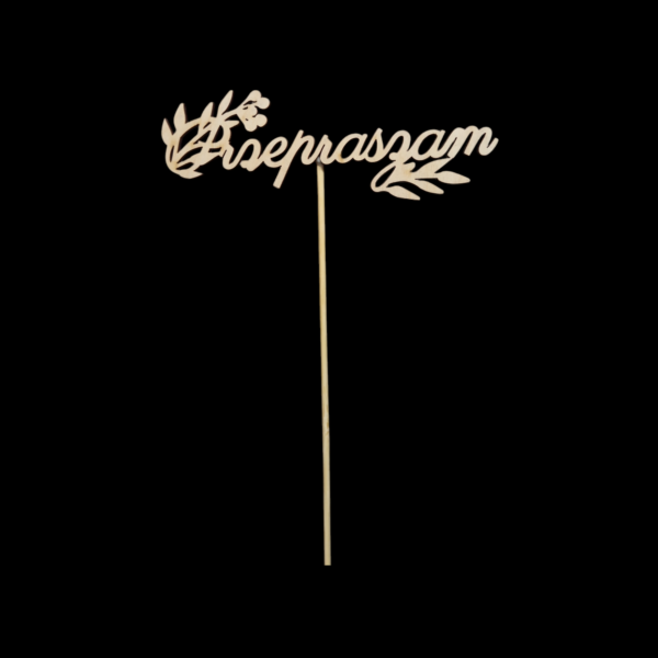 Przepraszam - topper