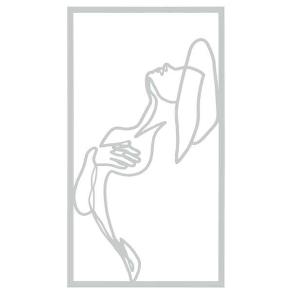 One Line Art, kobieta tańcząca - obrazek 6