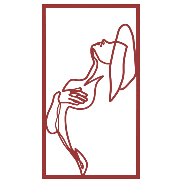 One Line Art, kobieta tańcząca - obrazek 9