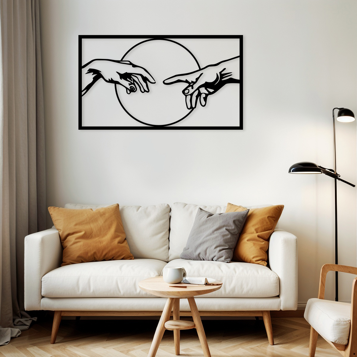 Ozdoba naścienna - Stworzenie Adama - obrazek 3