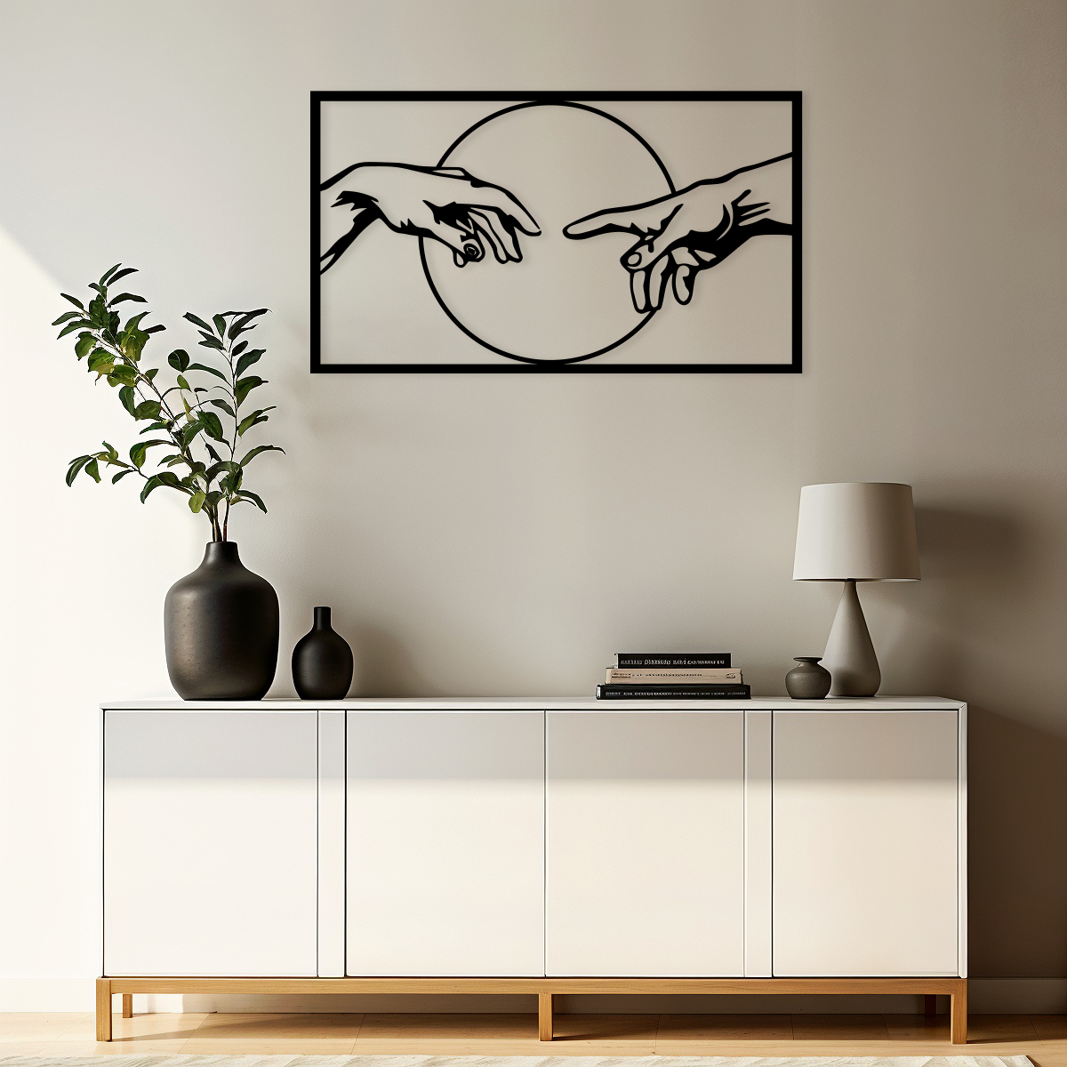 Ozdoba naścienna - Stworzenie Adama - obrazek 2