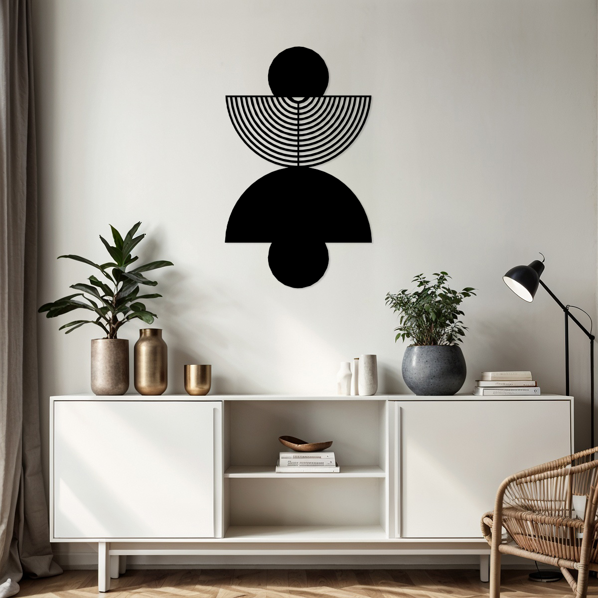 Ozdoba naścienna - Harmonia Kształtów 2 - obrazek 5