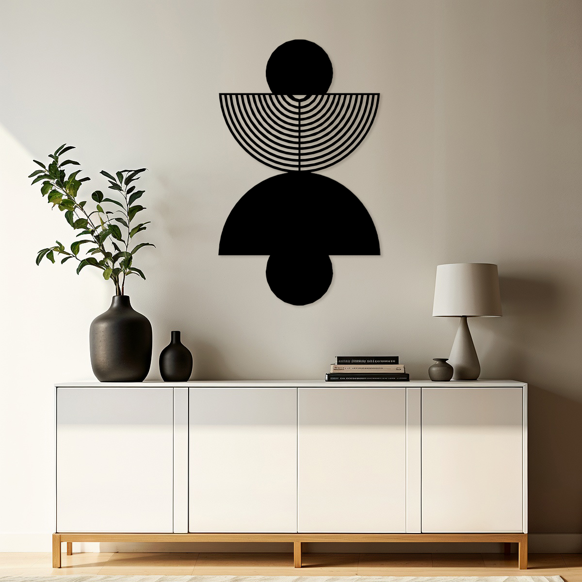 Ozdoba naścienna - Harmonia Kształtów 2 - obrazek 2