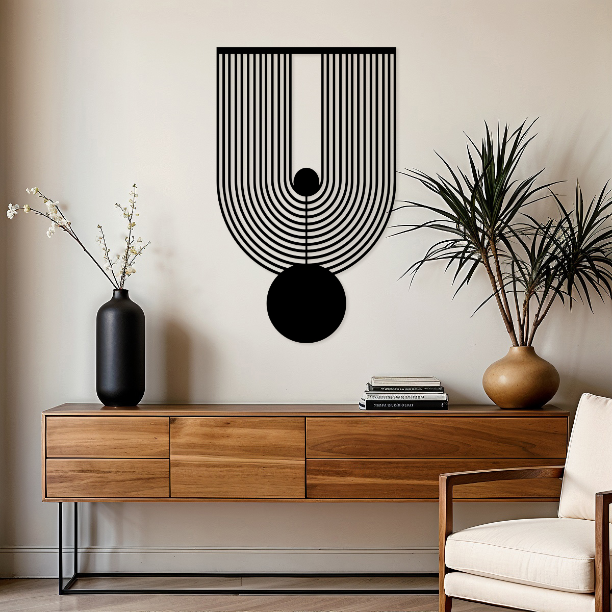 Ozdoba naścienna - Harmonia Kształtów 3 - obrazek 5