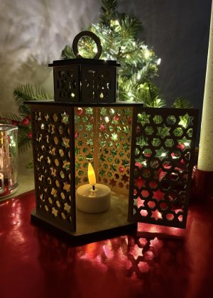 Świąteczny Lampion Dekoracyjny