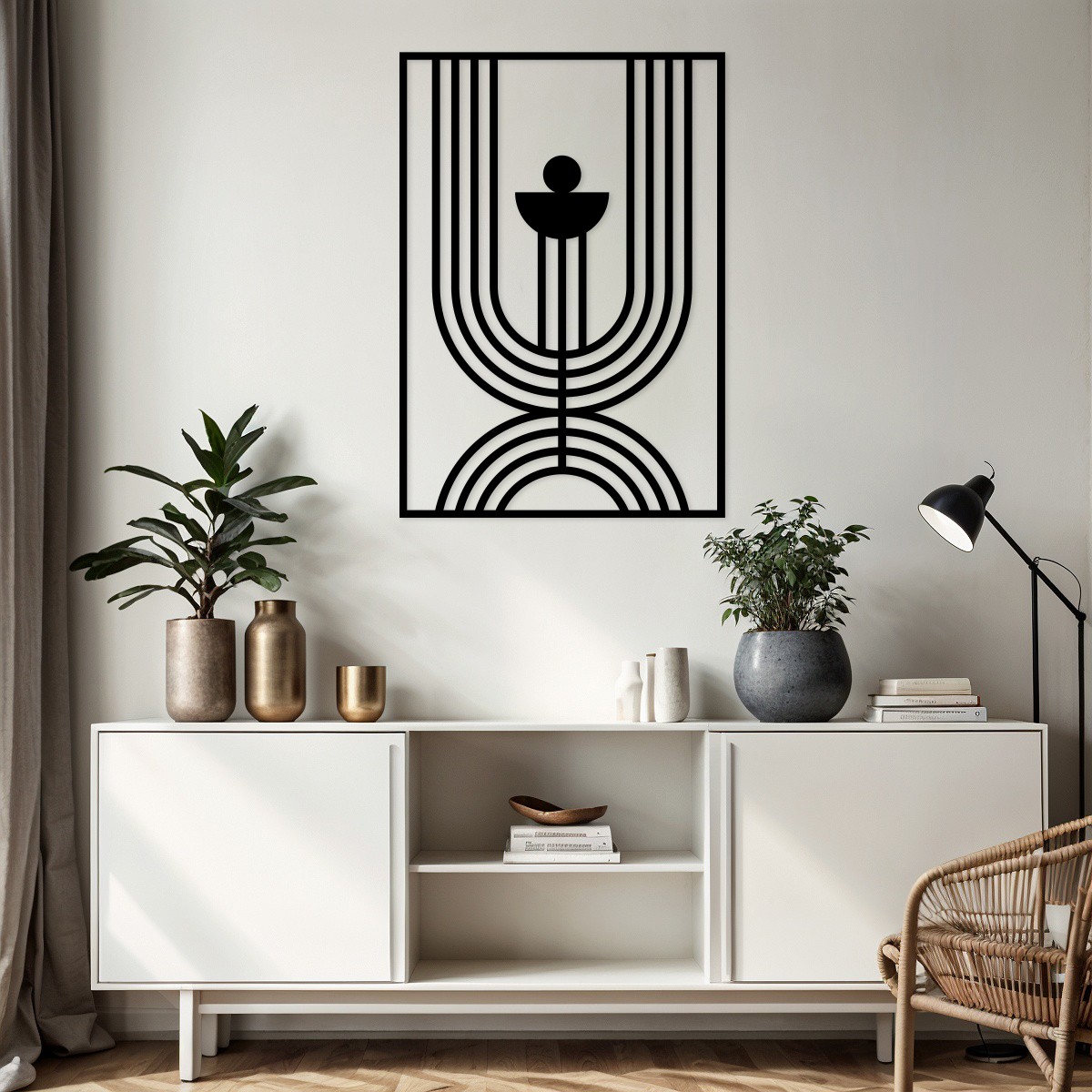 Ozdoba naścienna - Boho Deco - wzór 3 - obrazek 5